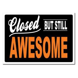The image for Closed today